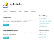 Tablet Screenshot of los-borrachos.de